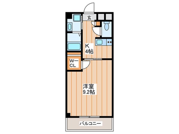 コンコ－ド福寿Ⅱの物件間取画像